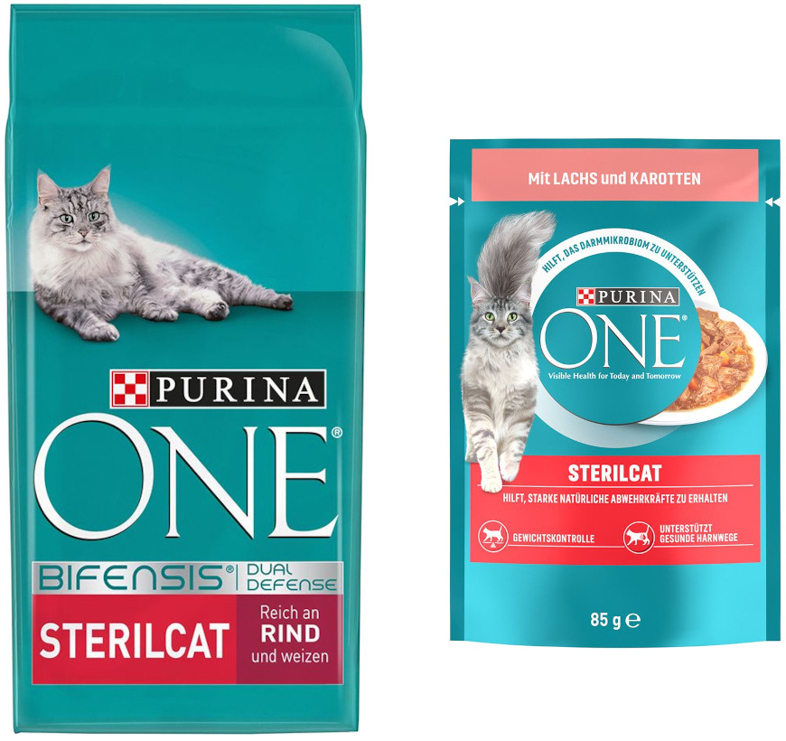 Purina ONE Sterilcat hovězí 9,75 kg