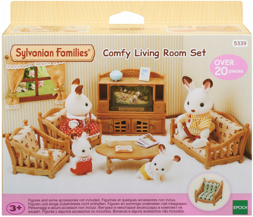 Sylvanian Families Obývací pokoj Deluxe set