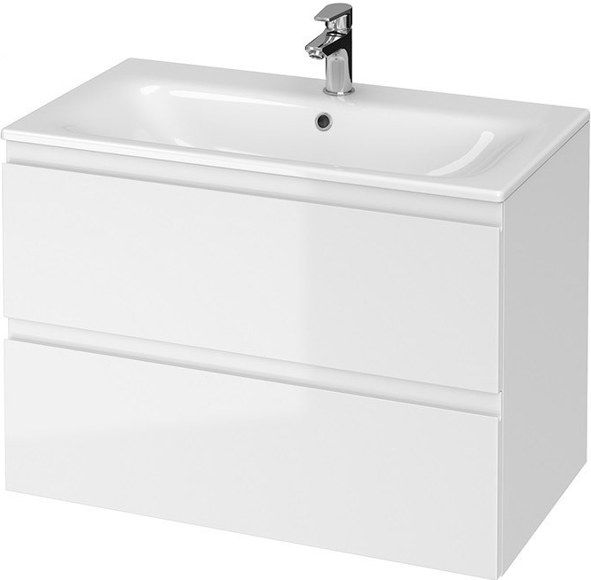 CERSANIT Koupelnová skříňka s umyvadlem SET B277 MODUO 80 BÍLÁ (S801-316-DSM)