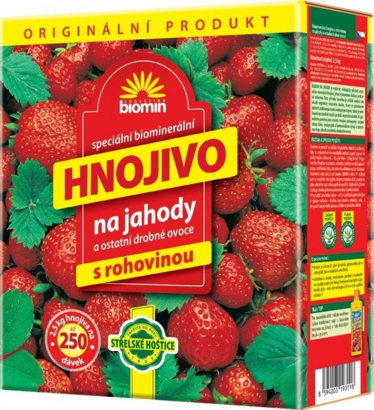 Forestina BIOMIN hnojivo na jahody 2,5 kg