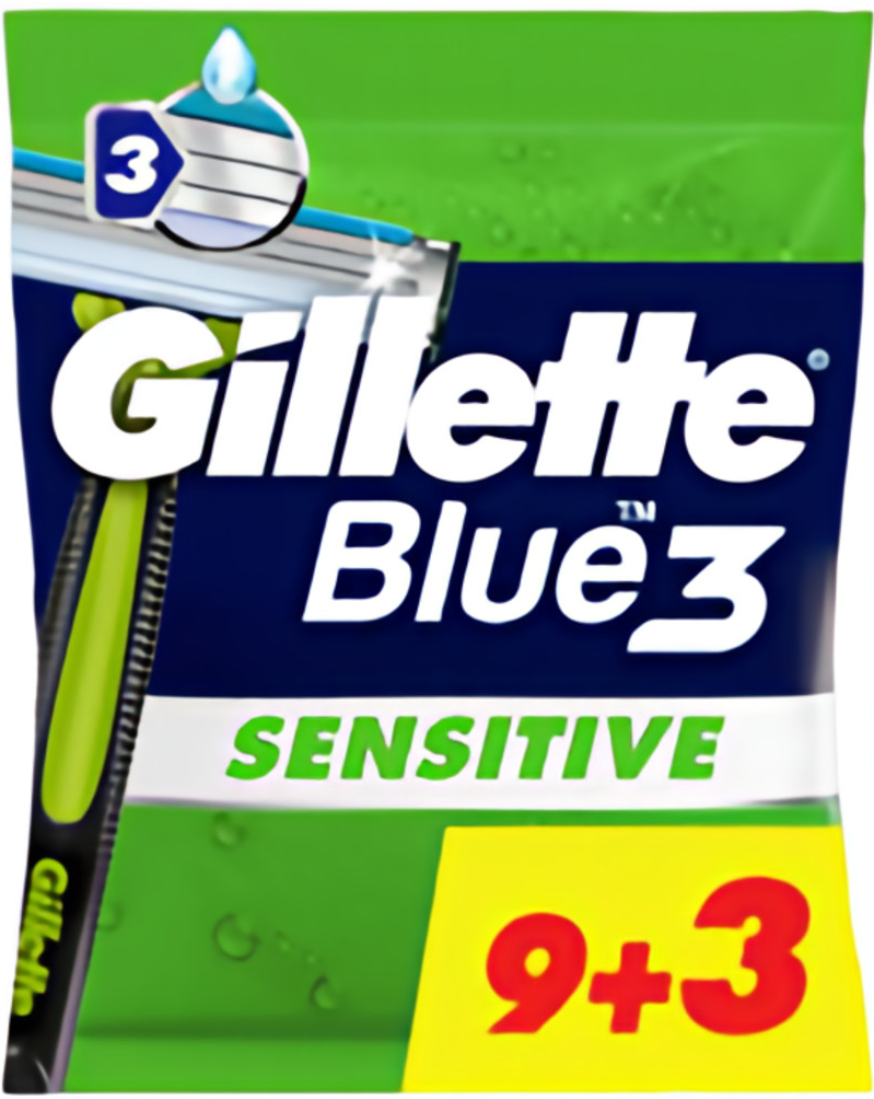 Gillette Blue3 Sensitive 12 ks