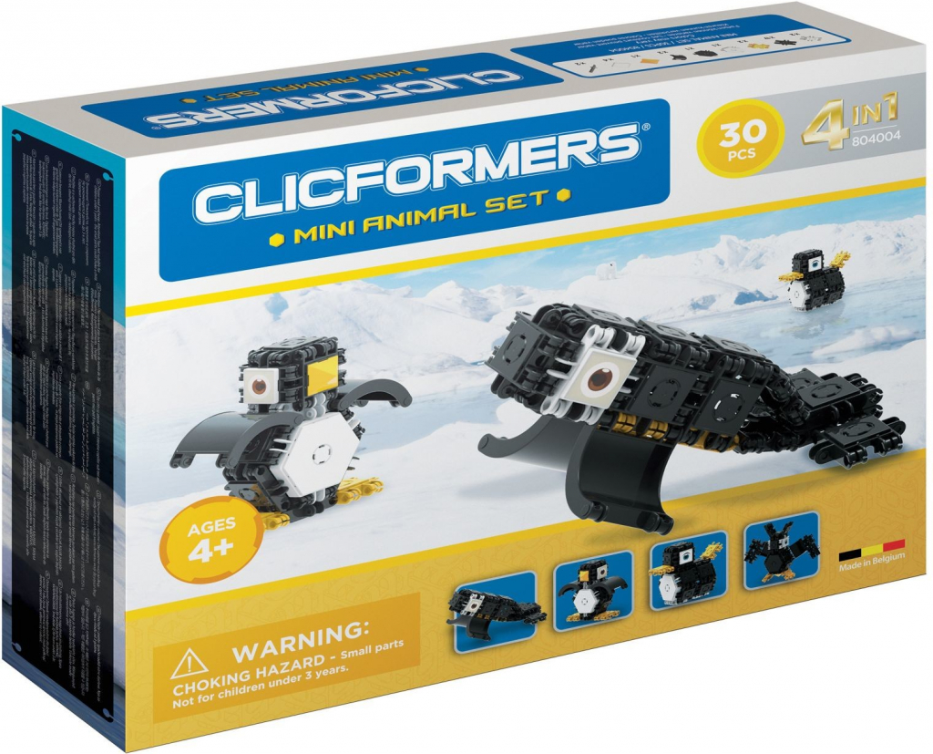 Clicformers stavebnice Mini zvířata