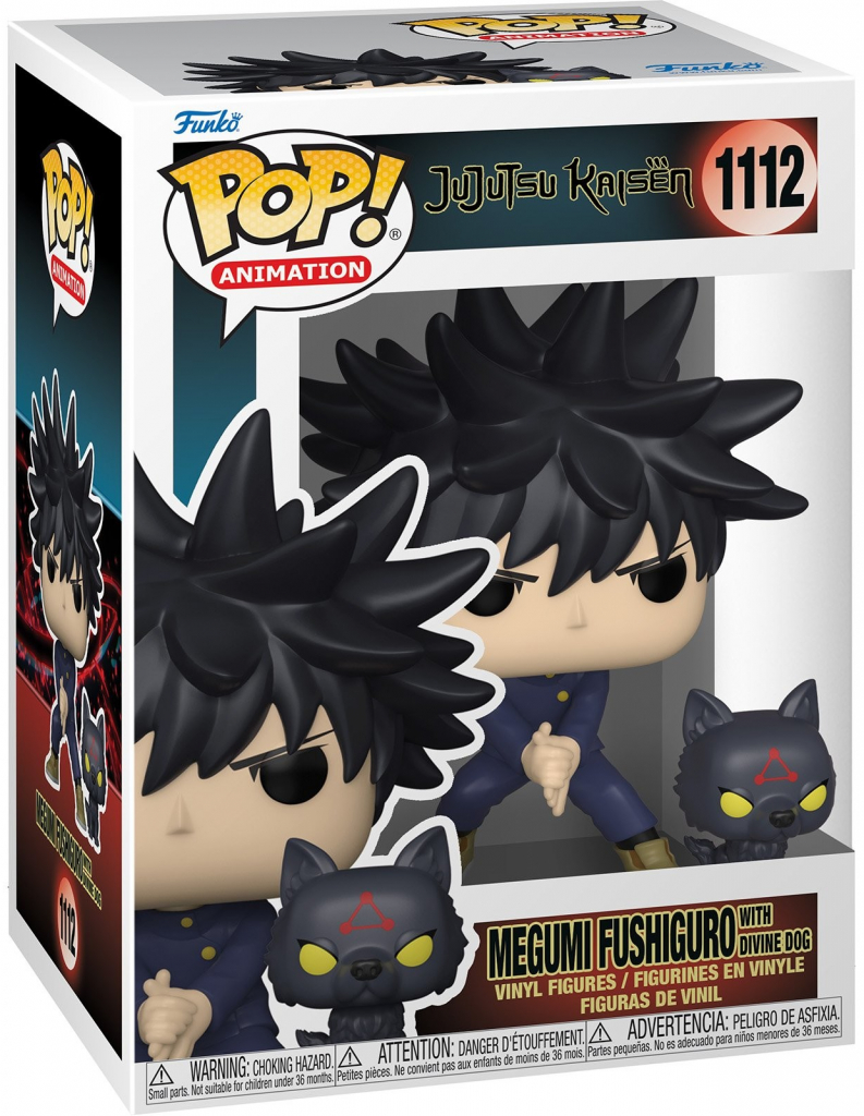 Funko Pop! Jujutsu Kaisen Megumi with Dogs