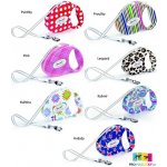Flexi Fashion LADIES 3m/12kg pásek PUNTÍK BÍLÝ
