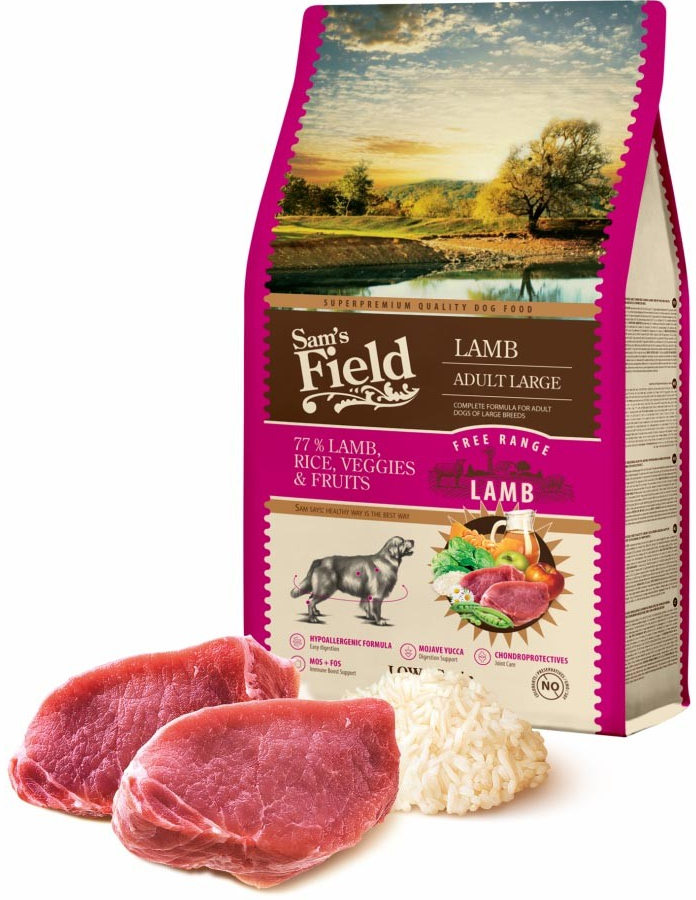 Sam\'s Field Adult Large Lamb 2,5 kg