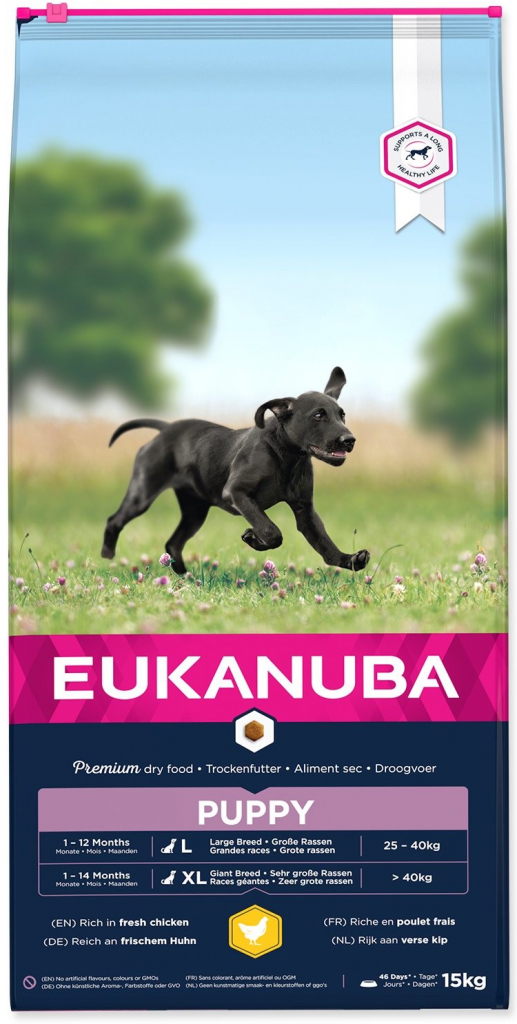 Eukanuba Puppy Large Breeds Chicken 15 kg