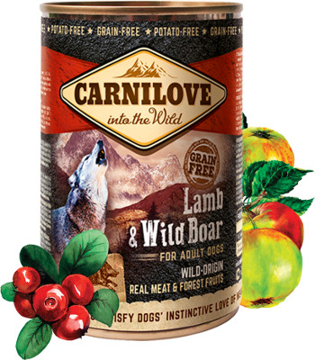 Carnilove Dog Wild Meat Lamb & Wild Boar 400 g