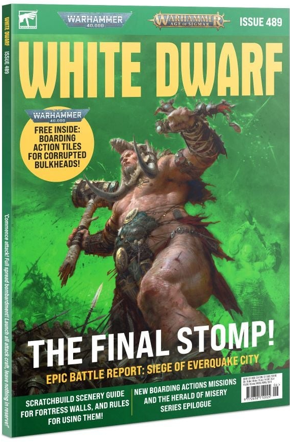 Časopis White Dwarf 489 6/2023