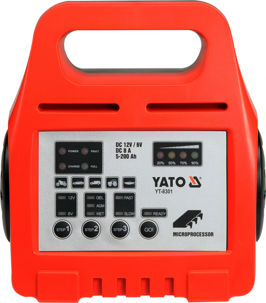 Yato YT-8301 8A 6/12V