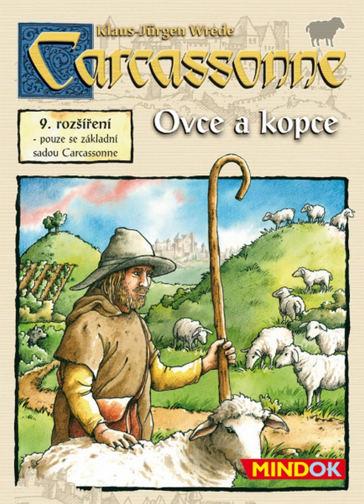 Mindok Carcassonne Ovce a kopce