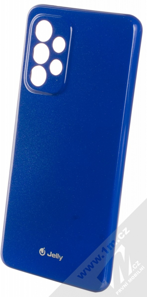 Pouzdro 1Mcz Jelly TPU ochranné Samsung Galaxy A53 5G tmavě modré