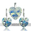 Swarovski Elemen Srdce Crystal AB ts LSW017S Swarovski Elemen Srdce Crystal AB ts LSW017S