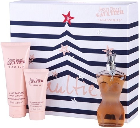 Jean Paul Gaultier Classique EDT 50 ml + sprchový gel 30 ml + tělové mléko 75 ml dárková sada