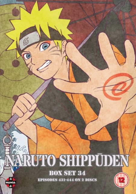 Naruto Shippuden Box 34 DVD