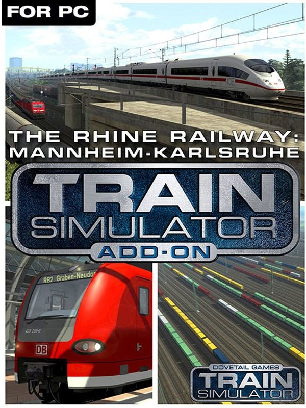 Train Simulator - The Rhine Railway: Mannheim - Karlsruhe Route