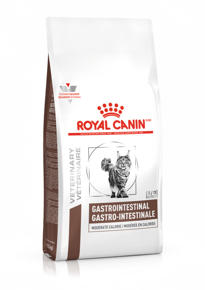 Royal Canin Veterinary Diet Cat Gastrointestinal Moderate Calorie 4 kg