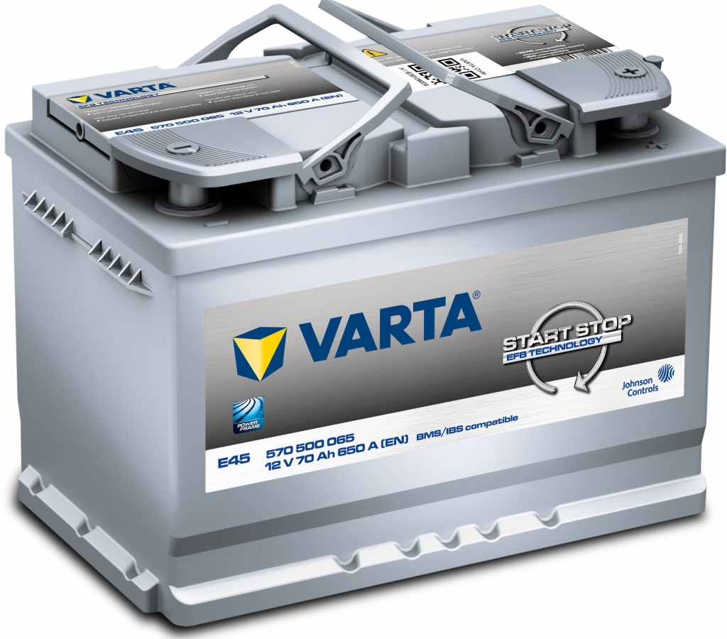 Varta Start-Stop 12V 70Ah 650A 570 500 065