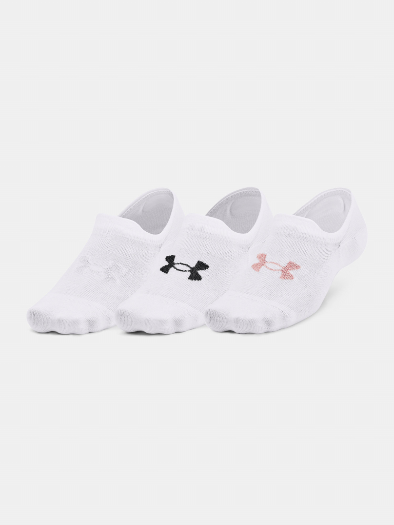 Under Armour ponožky UA Essential UltraLowTab 3pk-WHT