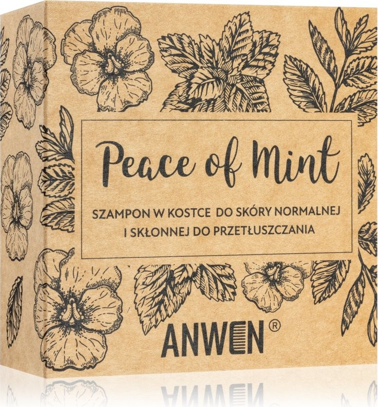 Anwen Peace Of Mint Tuhý šampon 75 g