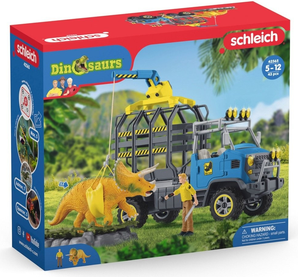 Schleich 42565 Mise Převoz dinosaura