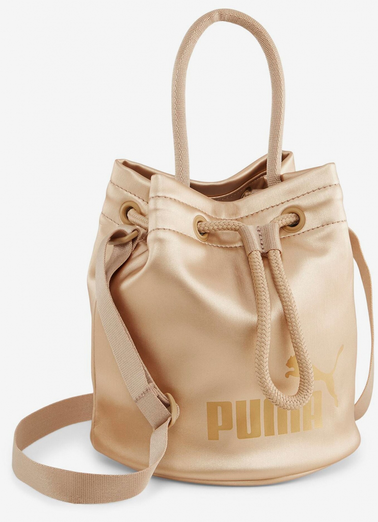 Puma dámská crossbody kabelka ve zlaté barvě Core Up