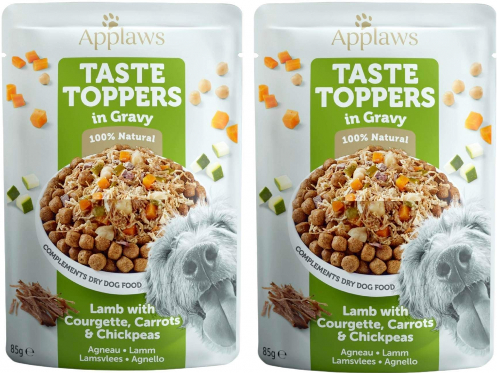 Applaws Dog Taste Toppers Gravy Jehněčí s cuketou 85 g