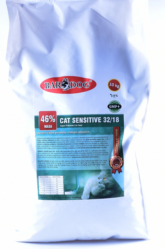 Bardog Cat Sensitive 10 kg