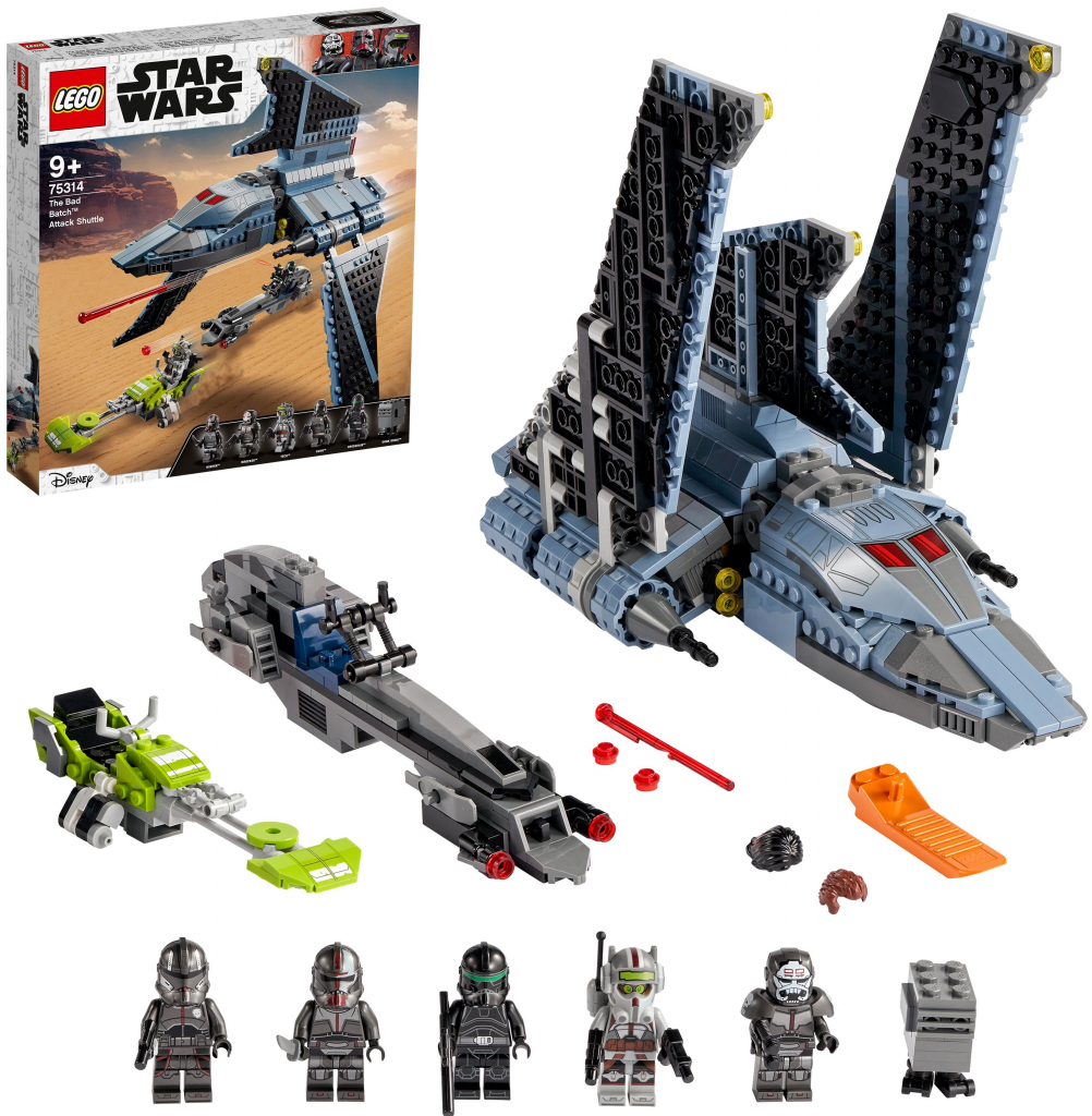 LEGO® Star Wars™ 75314 Útočný letoun Vadné várky