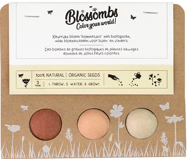 Blossombs Semínkové bomby - Drobný dáreček (3 ks)