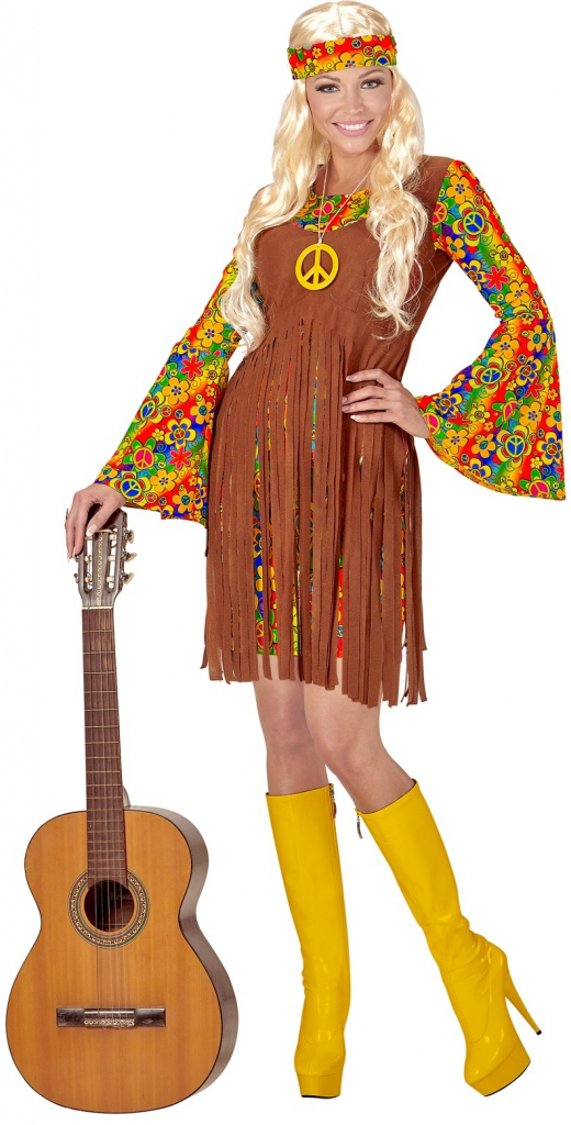 barevné hippies šaty