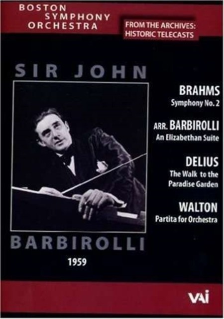 Sir John Barbirolli: Historic Telecasts DVD