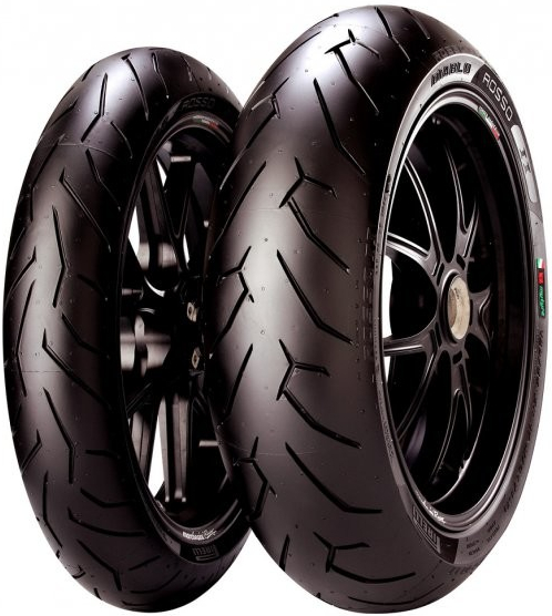 Pirelli Diablo Rosso II 120/70 R17 58W + 180/55 R17 73W