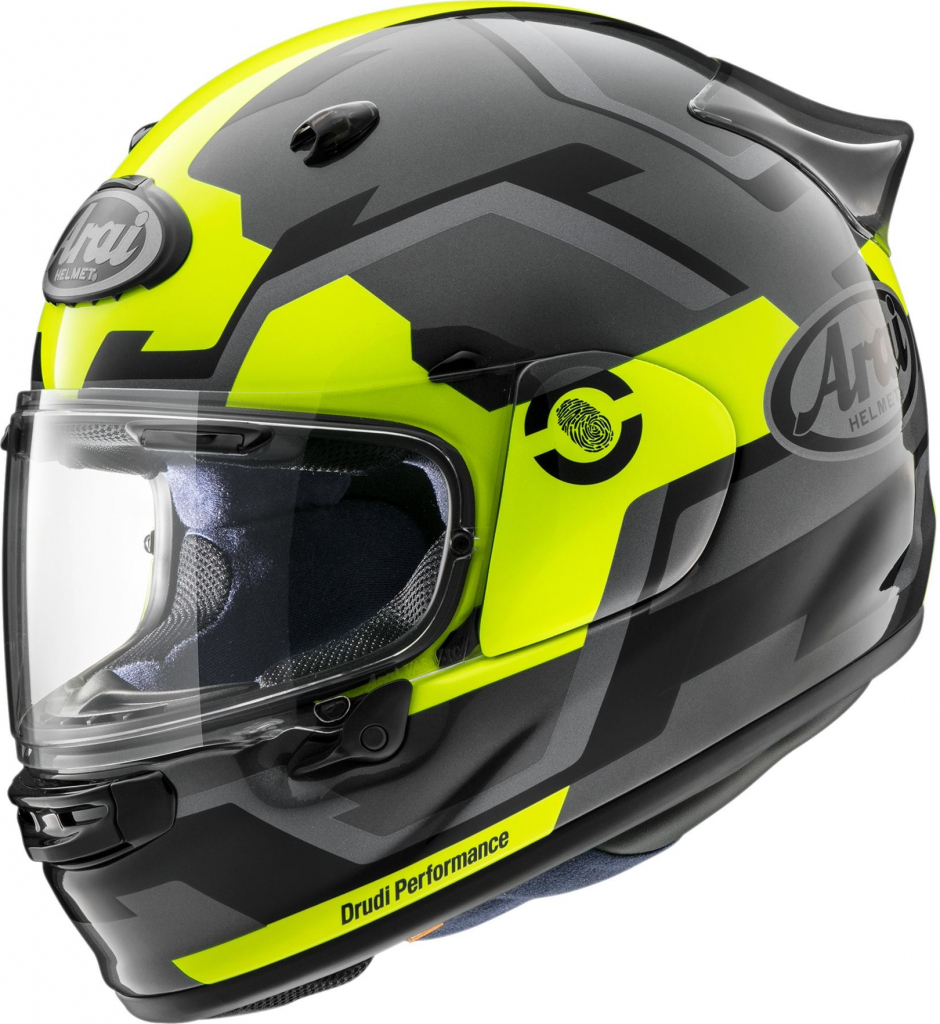 Arai Quantic Face Fluor Yellow