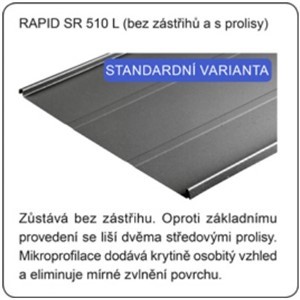 Satjam Rapid SR 510 L Purmat50 černá 1 m²