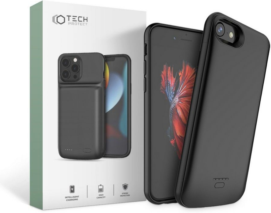 Pouzdro Nabíjecí iPhone 8 / 7 / 6S / 6 / SE 2020/2022 - Tech-Protect, Battery Pack 3200mAh