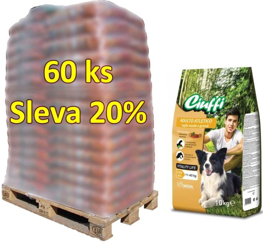 Ciuffi dog ADULTO ATLETICO 10 kg
