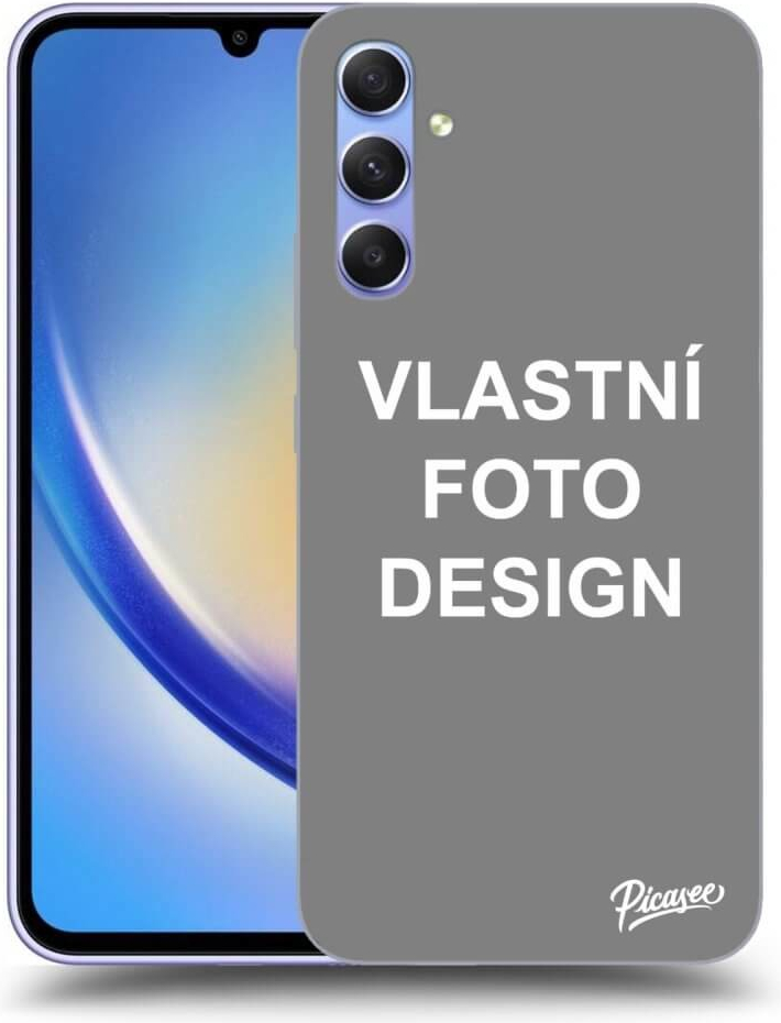 Pouzdro Picasee ULTIMATE CASE Samsung Galaxy A34 5G A346B - Vlastní design/motiv