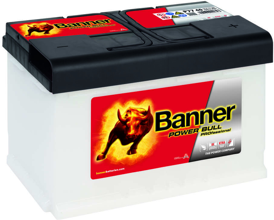 Banner Power Bull PROfessional 12V 77Ah 700A P77 40