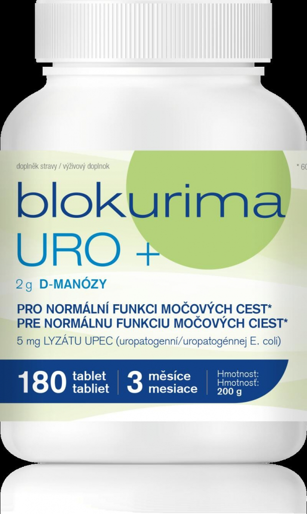 Blokurima URO+ 180 tablet