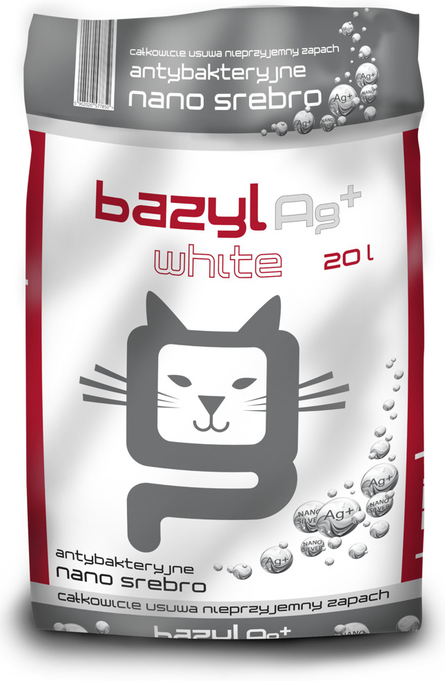 Bazyl Ag+ White 20 l