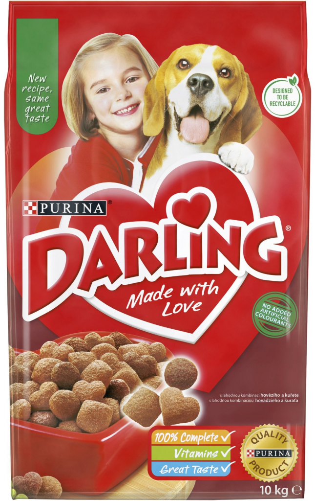 Purina Darling Complete hovězí & zelenina 10 kg