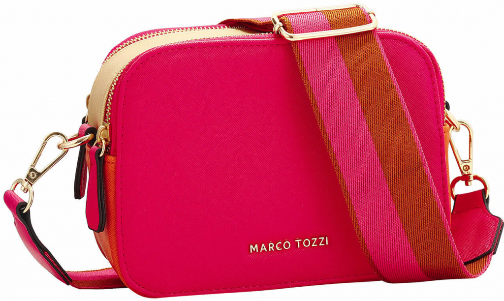 Marco Tozzi kabelka 61114-42 růžovooranžová