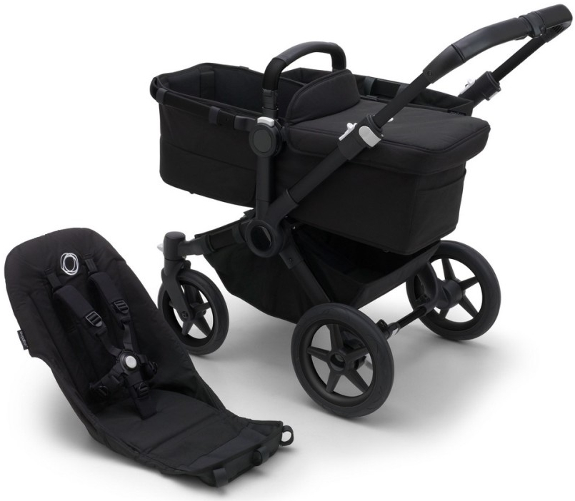 Bugaboo Donkey 5 Mono Base Black Black/Midnight Black 2022