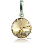 Swarovski Rivoli L. Peach s CRYSTALLIZED