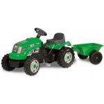 Šlapací traktor Smoby GM Bull s vlekem zelený