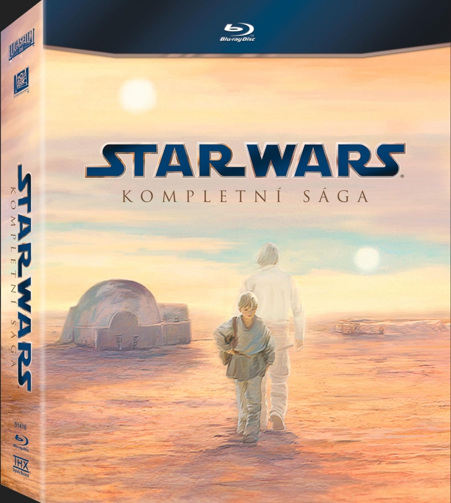 Star Wars - kompletní sága BD