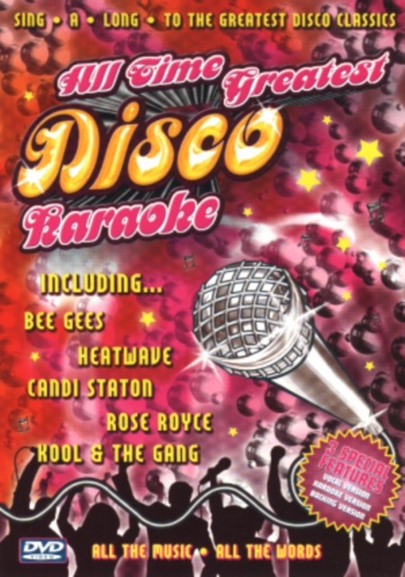 All Time Greatest Disco Karaoke DVD