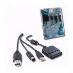 Kabel adapter Playstation2 Gameport -USB, XBOX, GC