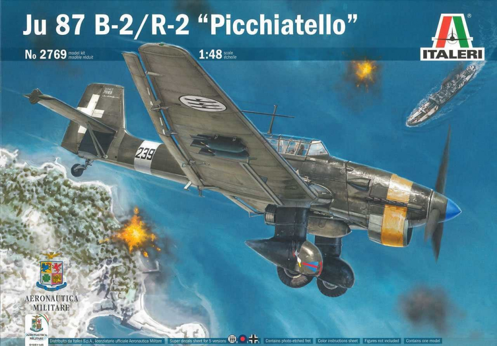 Italeri JU 87 B 2 R 2 PICCHIATELLO 1:48