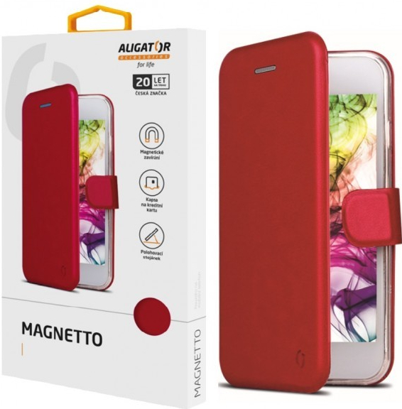 Pouzdro ALIGATOR Magnetto Xiaomi Redmi 7A Red